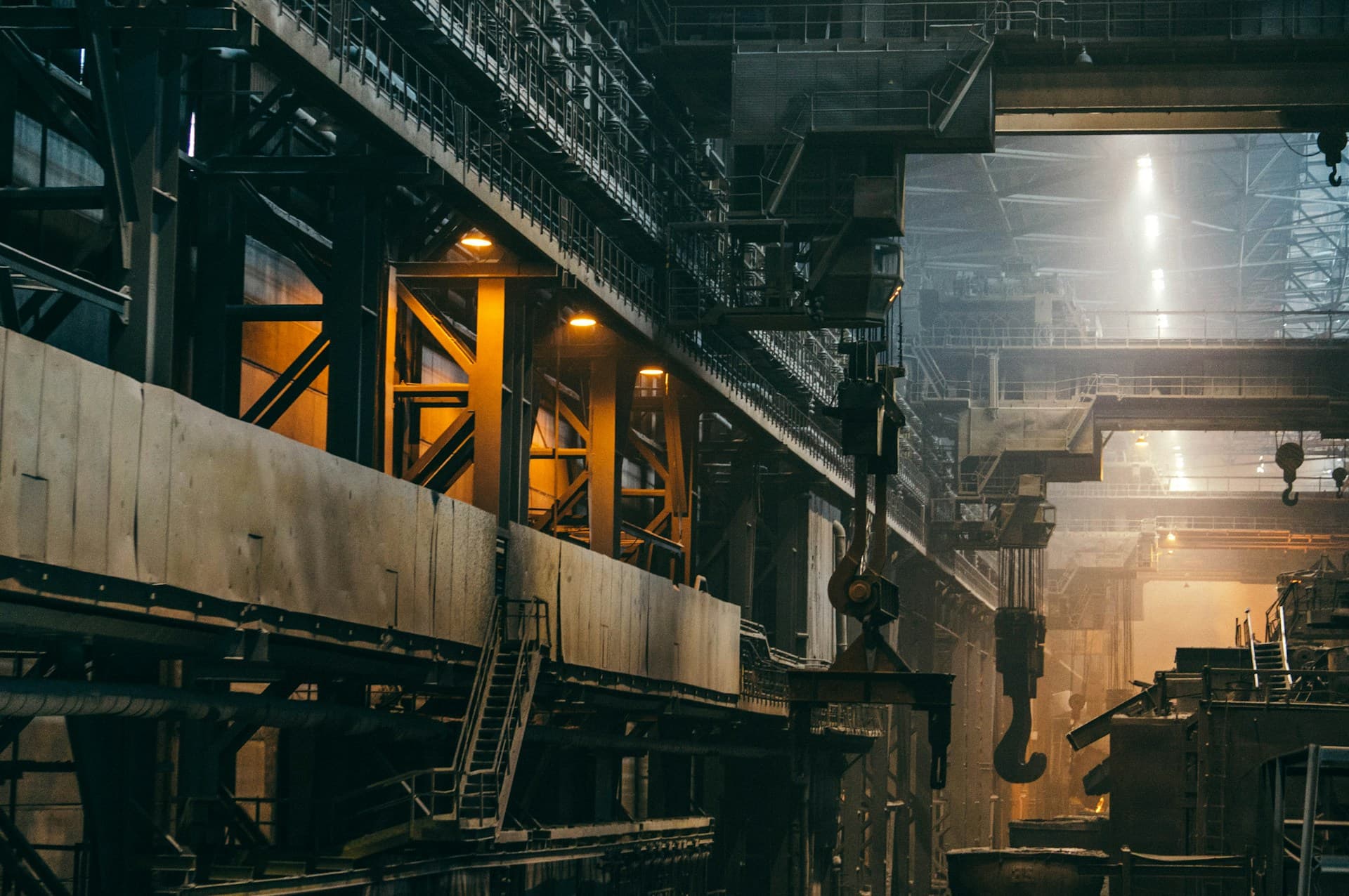 Heavy industry setting