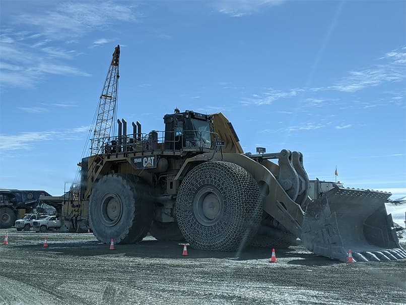Mining operation and minerals work