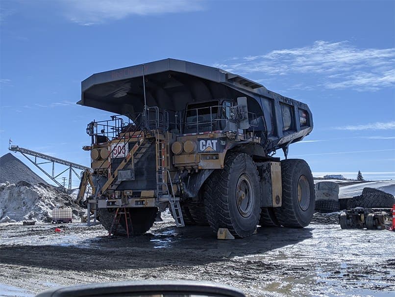 Mining sector field environment